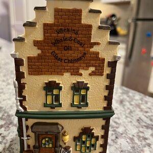 Department 56 Whaling Company Building Decor - Brown and Cream